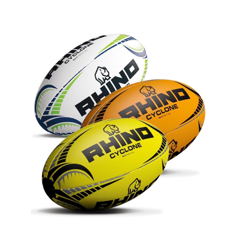 Rugby Training Ball - Rugby Ball Rhino Cyclone XV for