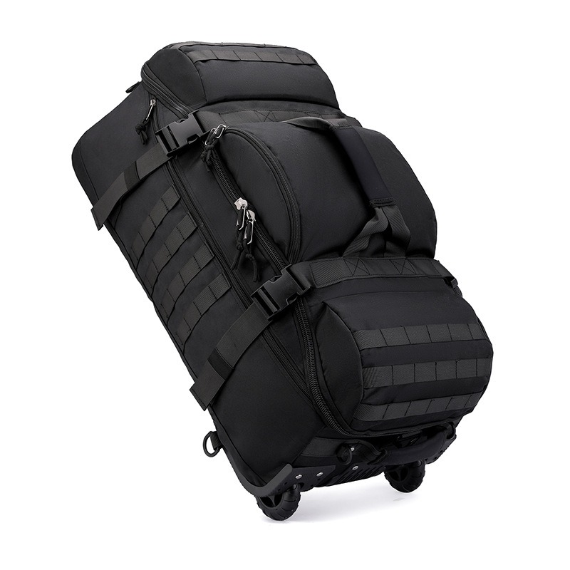 Sports Equipment Bag With Wheels - Foldable Rolling Gym Bag with Wheels,
