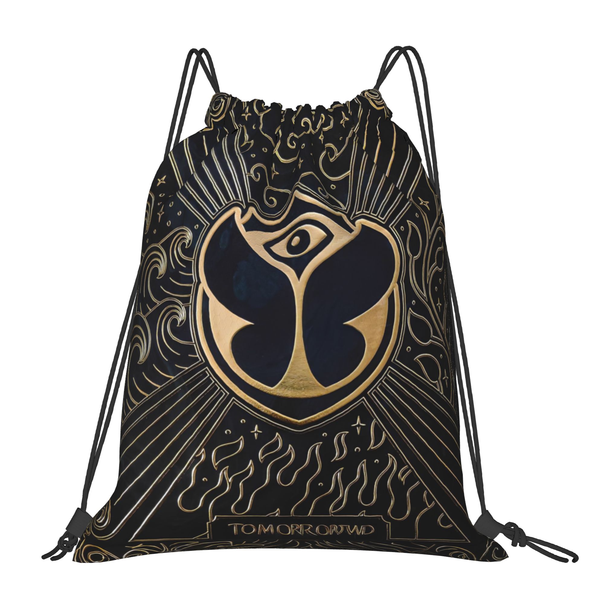 Sports Equipment Bag - Tomorrowlands Drawstring Backpack Sports Gym Sackpack