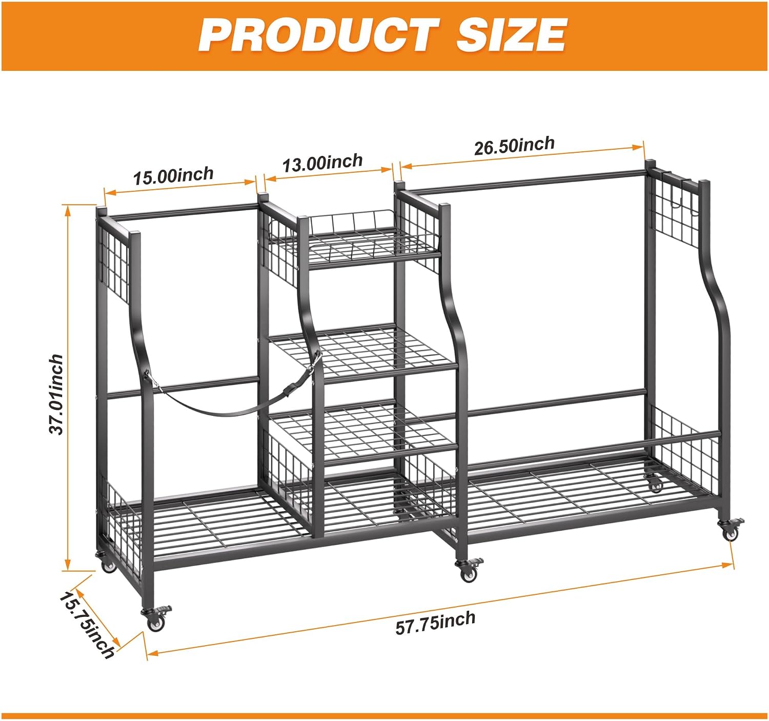 Golf Bag Storage Rack Organize - огляд і ціна Sports Equipment Organizer Rack