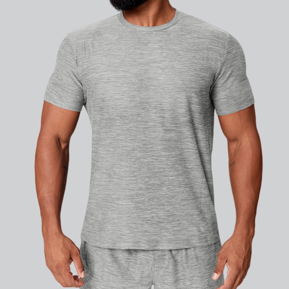 Men's Summer Fitness Quick Dry - огляд і ціна Sports Equipment Logo