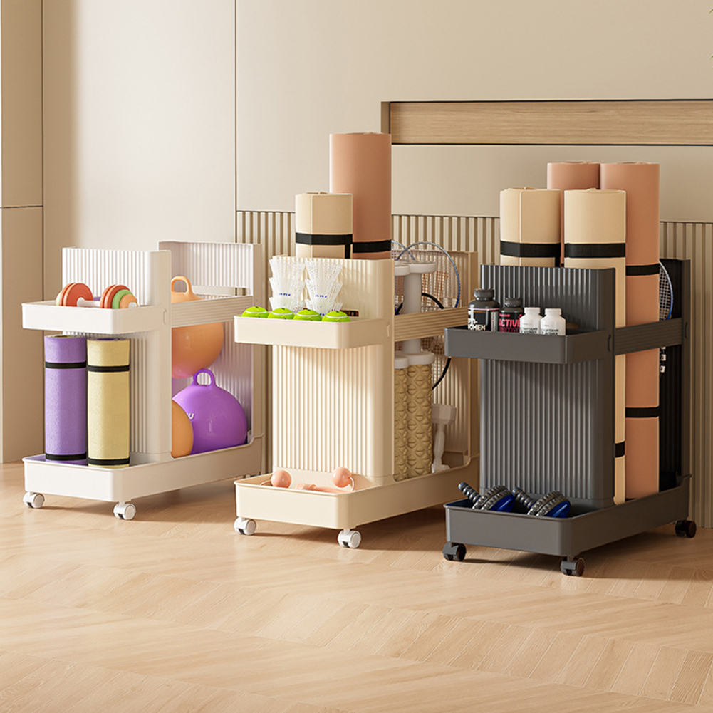 Gym Equipment Holder with Whee - огляд і ціна Sports Equipment Organizer Rack