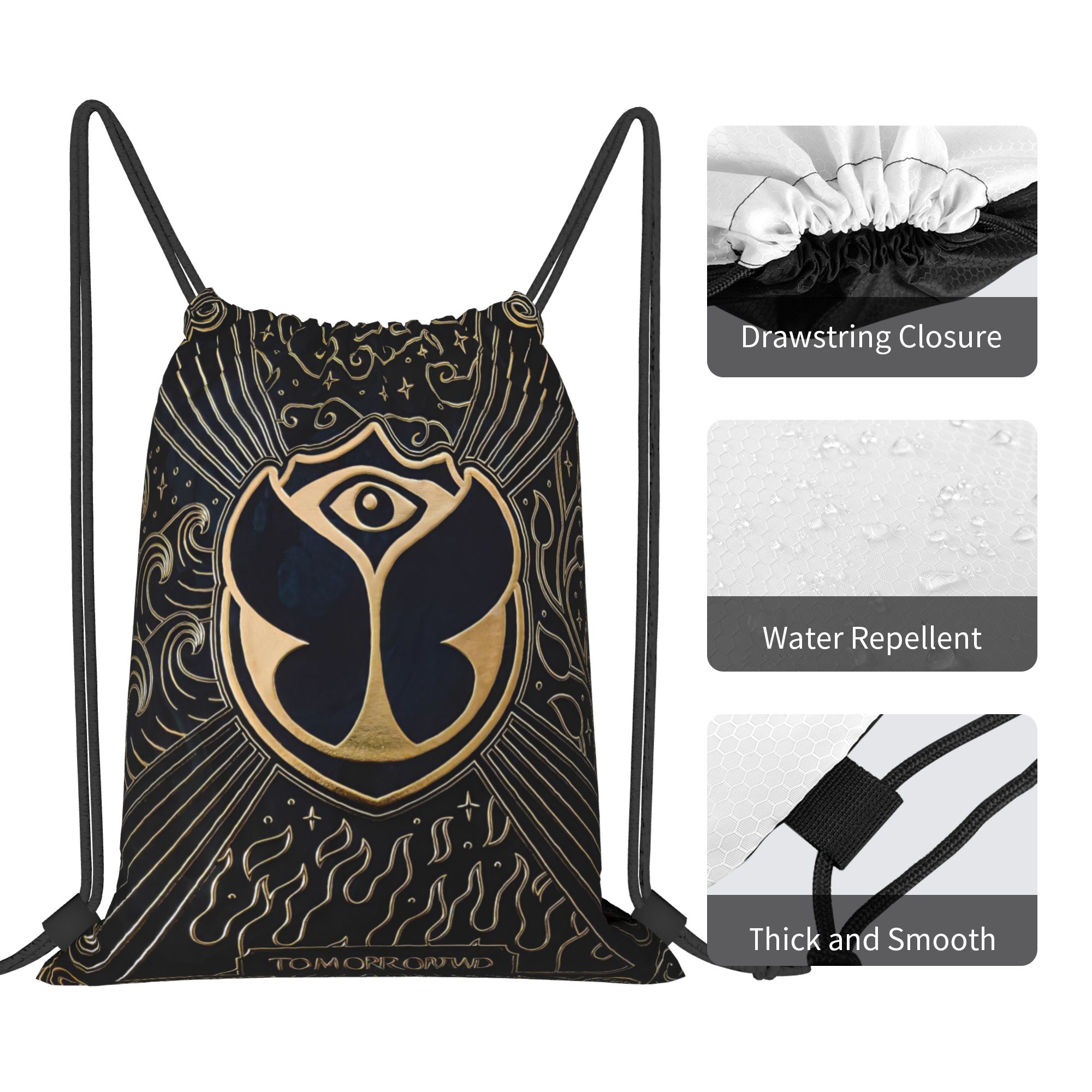 Tomorrowlands  Drawstring Back - огляд і ціна Sports Equipment Bag