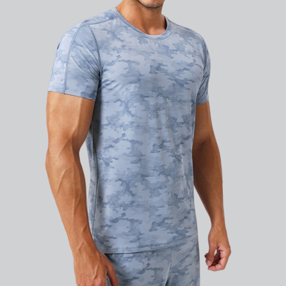 Men's Round Neck T-Shirt Sport - огляд і ціна Sports Equipment Logo