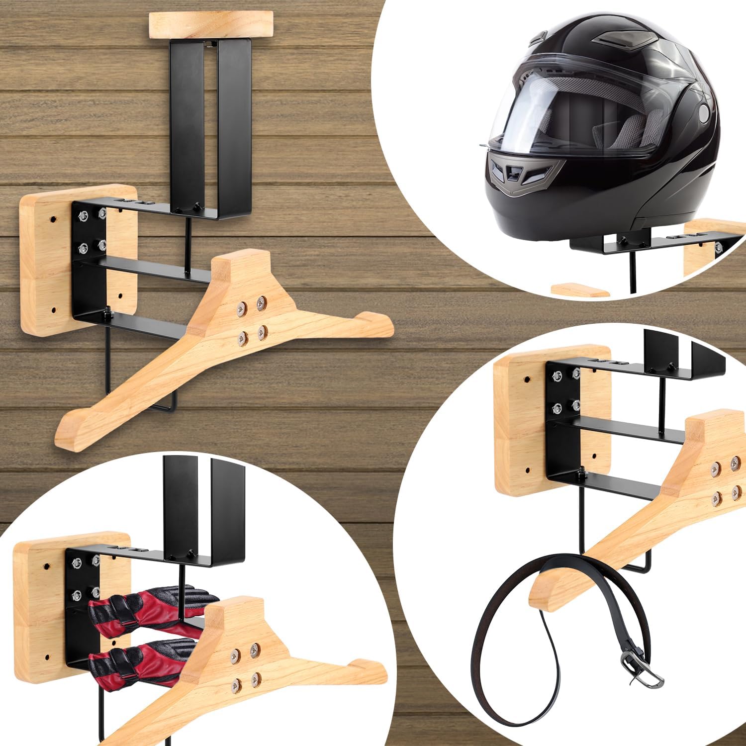 ​Motorcycle Helmet Holder Wall - огляд і ціна Sports Equipment Organizer Rack