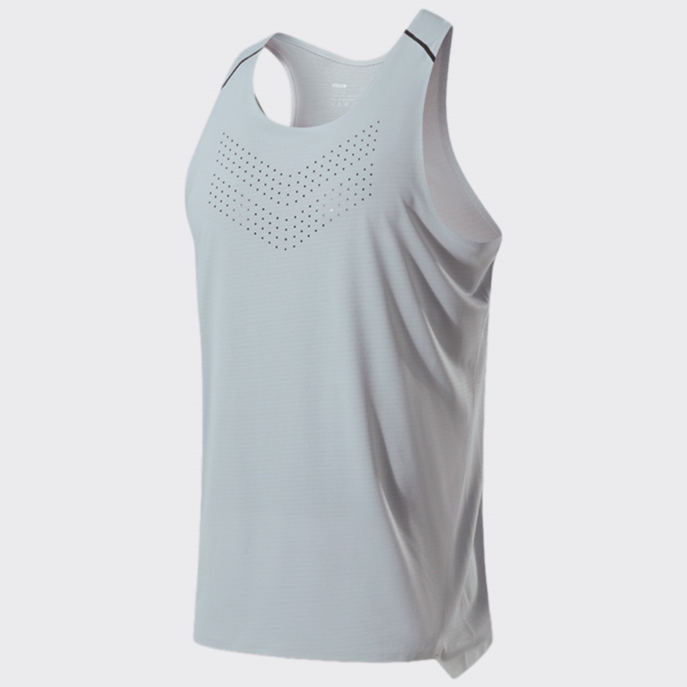 Men Gym Vest Quick Dry Running - огляд і ціна Sports Equipment Logo