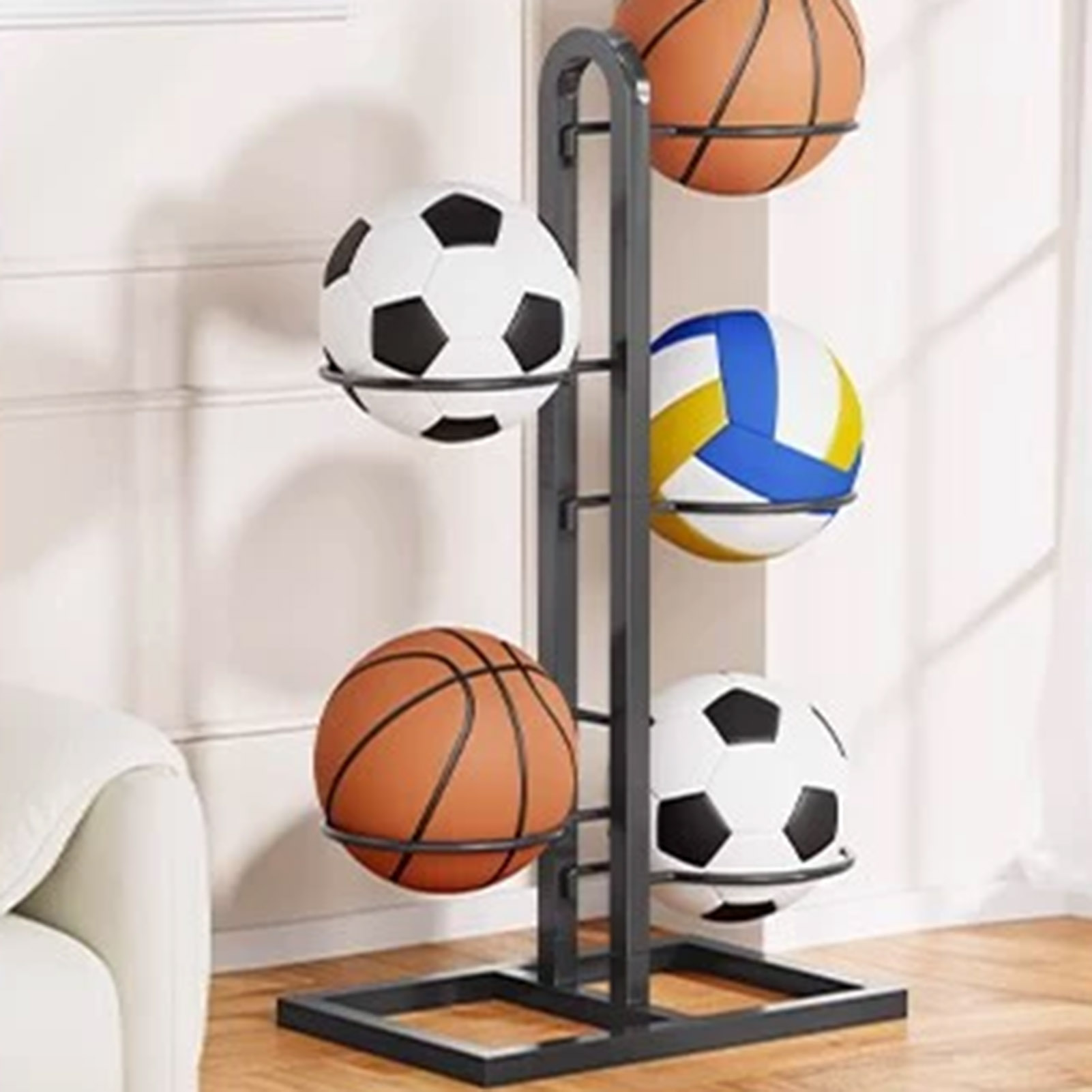 Foldable Basketball Rack Multi - огляд і ціна Sports Equipment Organizer Rack