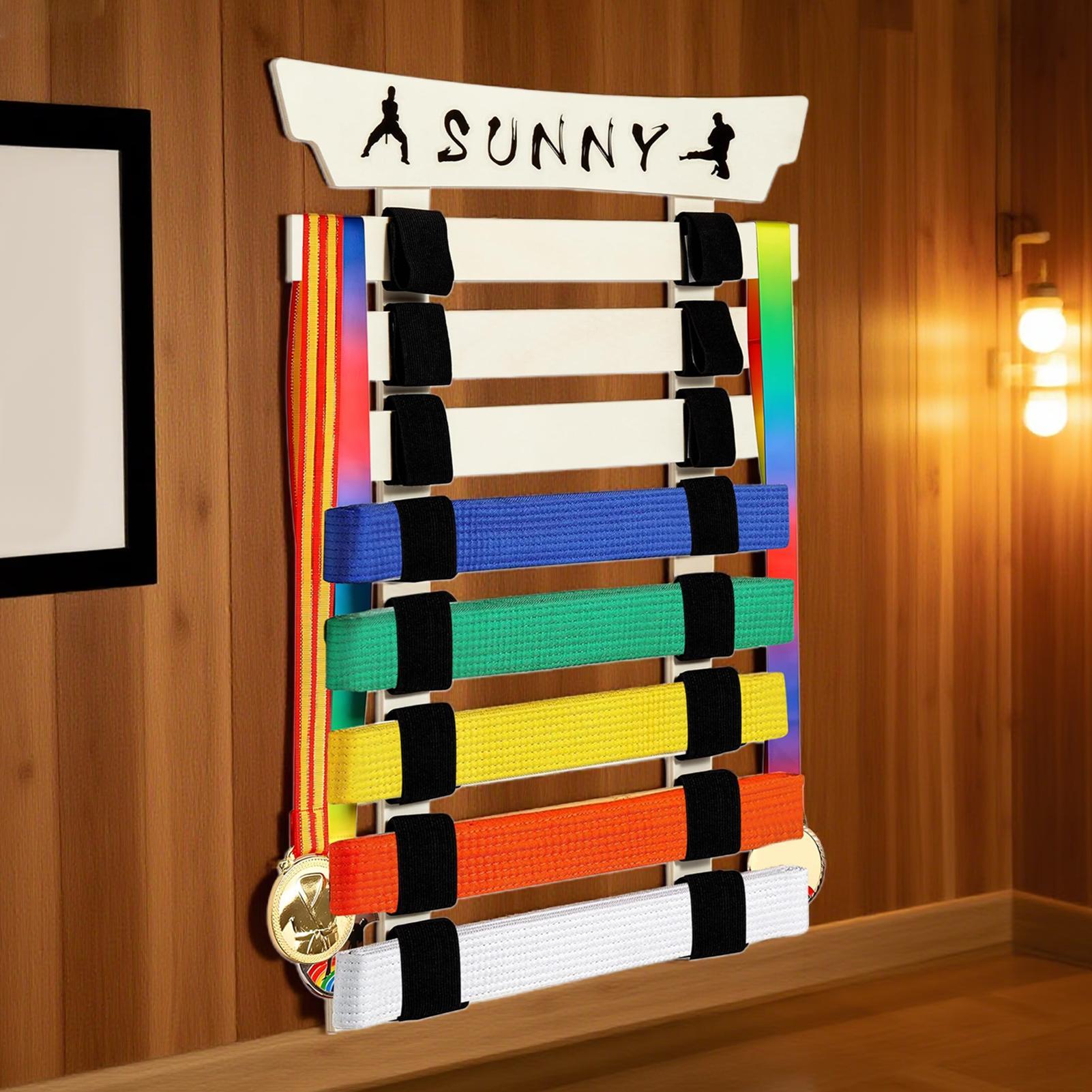 Karate Belt Rack Karate Belt O - огляд і ціна Sports Equipment Organizer Rack