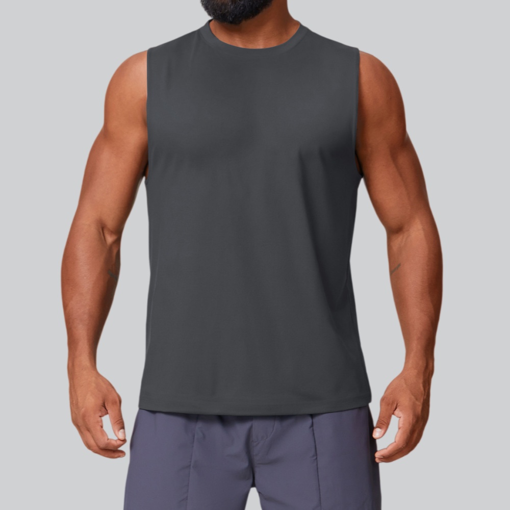 Men's Fitness Tank Tops Summer - огляд і ціна Sports Equipment Logo