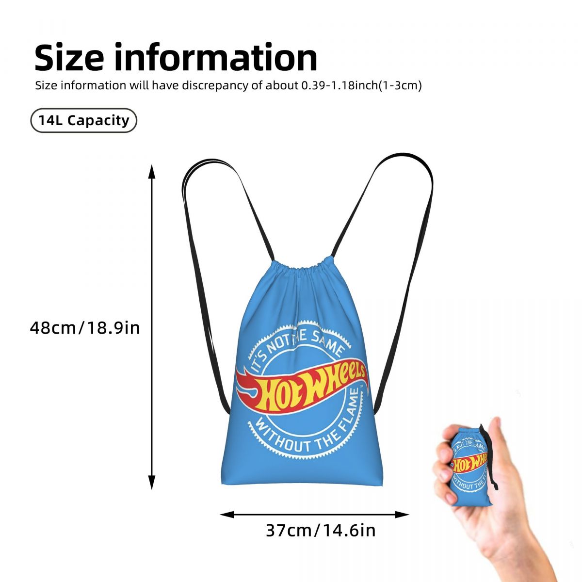 Hot Wheels Race Drawstring Bac - огляд і ціна Sports Equipment Bag With Wheels