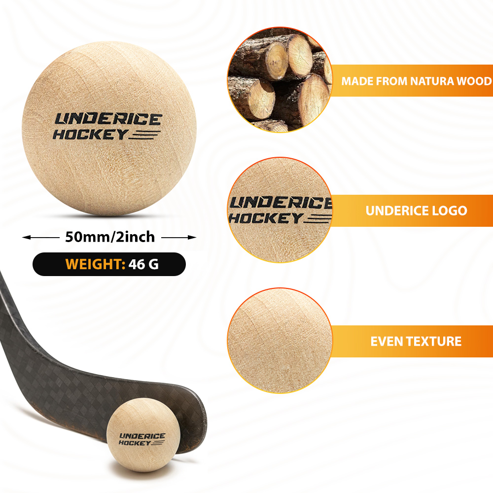 UICE 1pc Ice Hockey Wood Ball  - огляд і ціна Field Hockey Stick