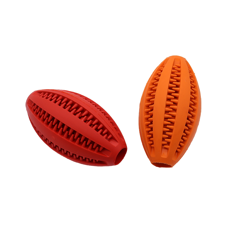Dog Rubber Leakage Ball Dogs M - огляд і ціна Rugby Training Ball