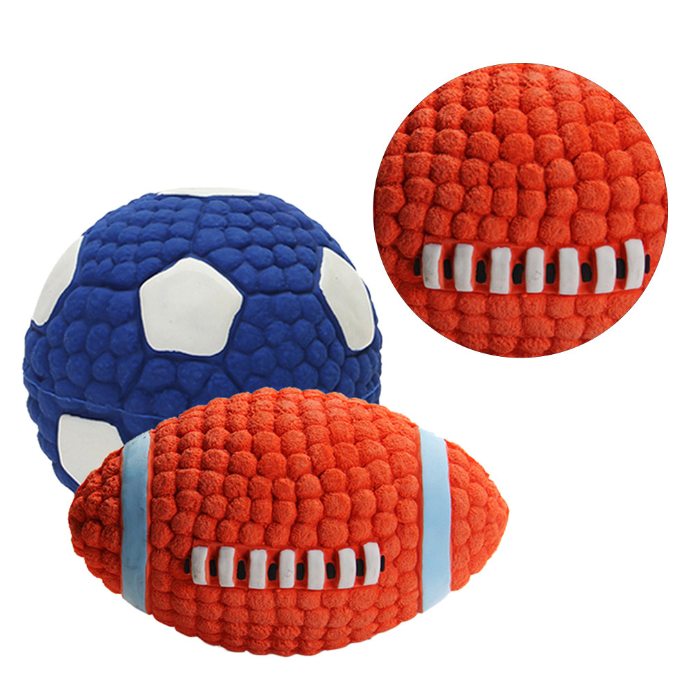 2Pcs Sound Chew Ball Set for P - огляд і ціна Rugby Training Ball
