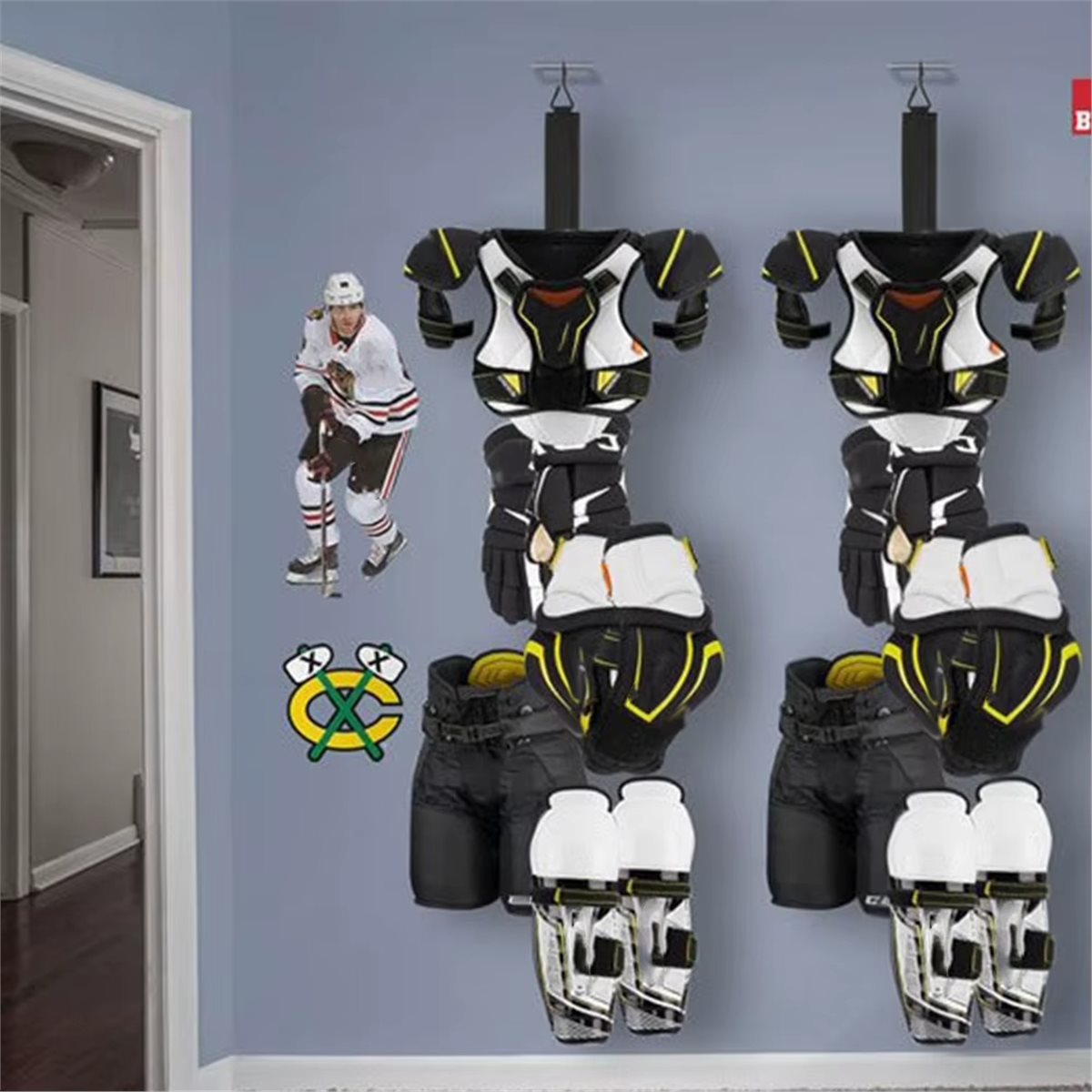 (LBER) Hockey Drying Rack Equi - огляд і ціна Sports Equipment Organizer Rack