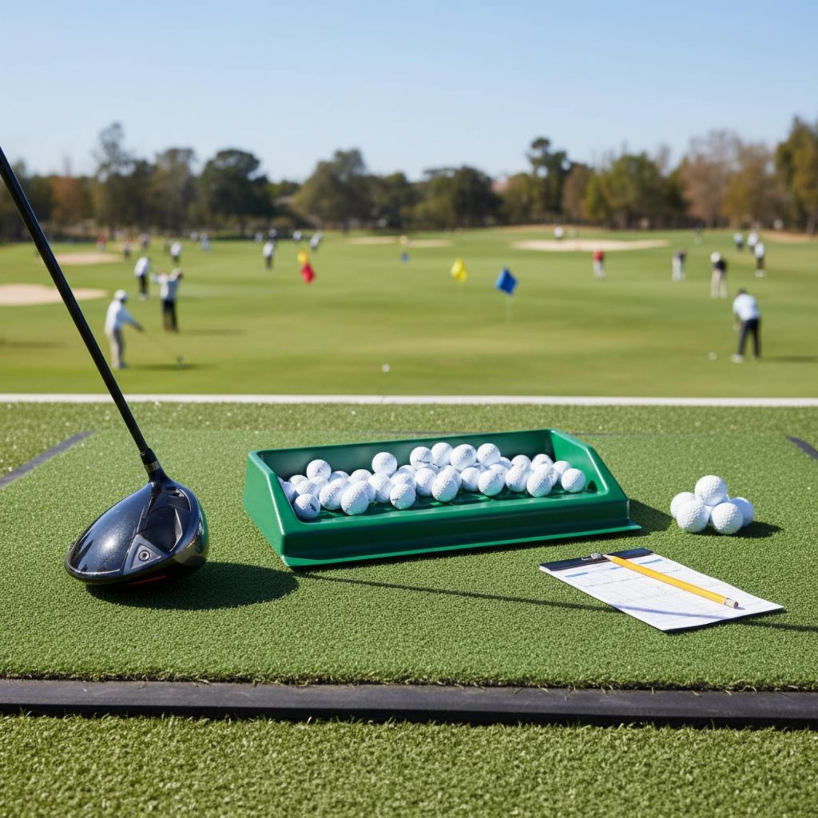 ABS Golf Tee Tray Sturdy Golf  - огляд і ціна Sports Equipment Golf