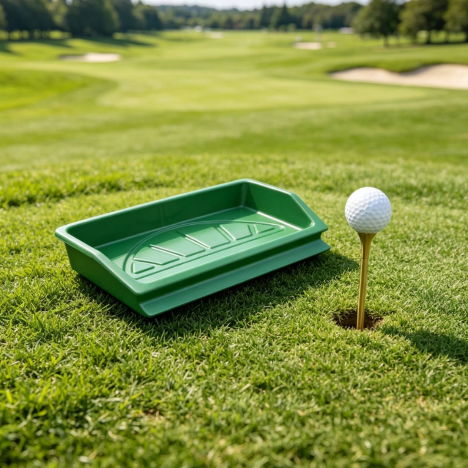 ABS Golf Tee Tray Sturdy Golf  - огляд і ціна Sports Equipment Golf