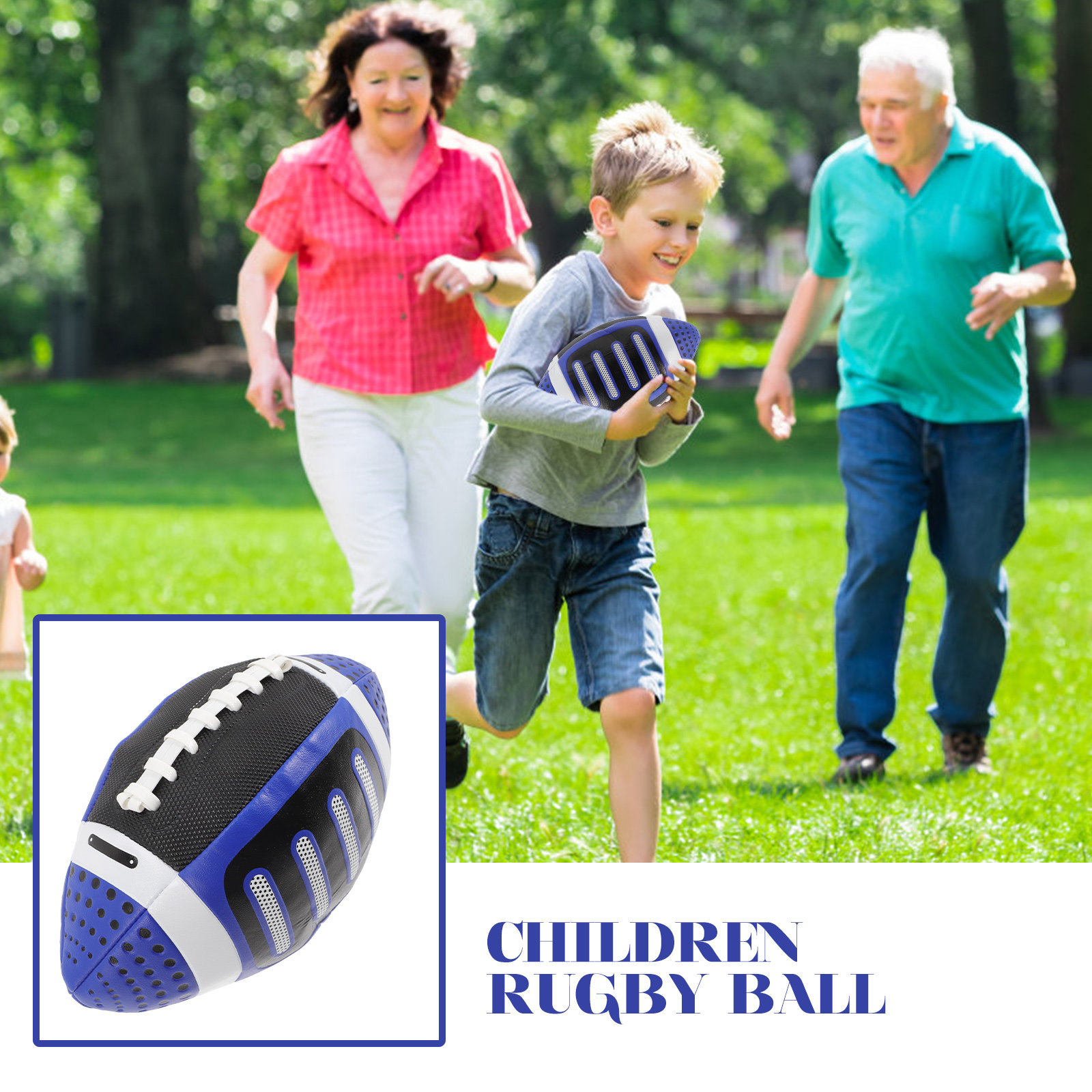 Kids Rugby Ball Children PU Pr - огляд і ціна Rugby Training Ball