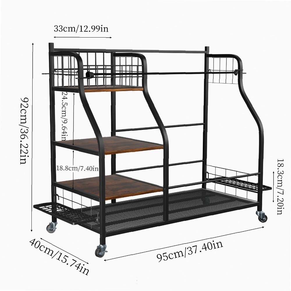 Mobile Golf Bag Rack with Whee - огляд і ціна Sports Equipment Bag With Wheels
