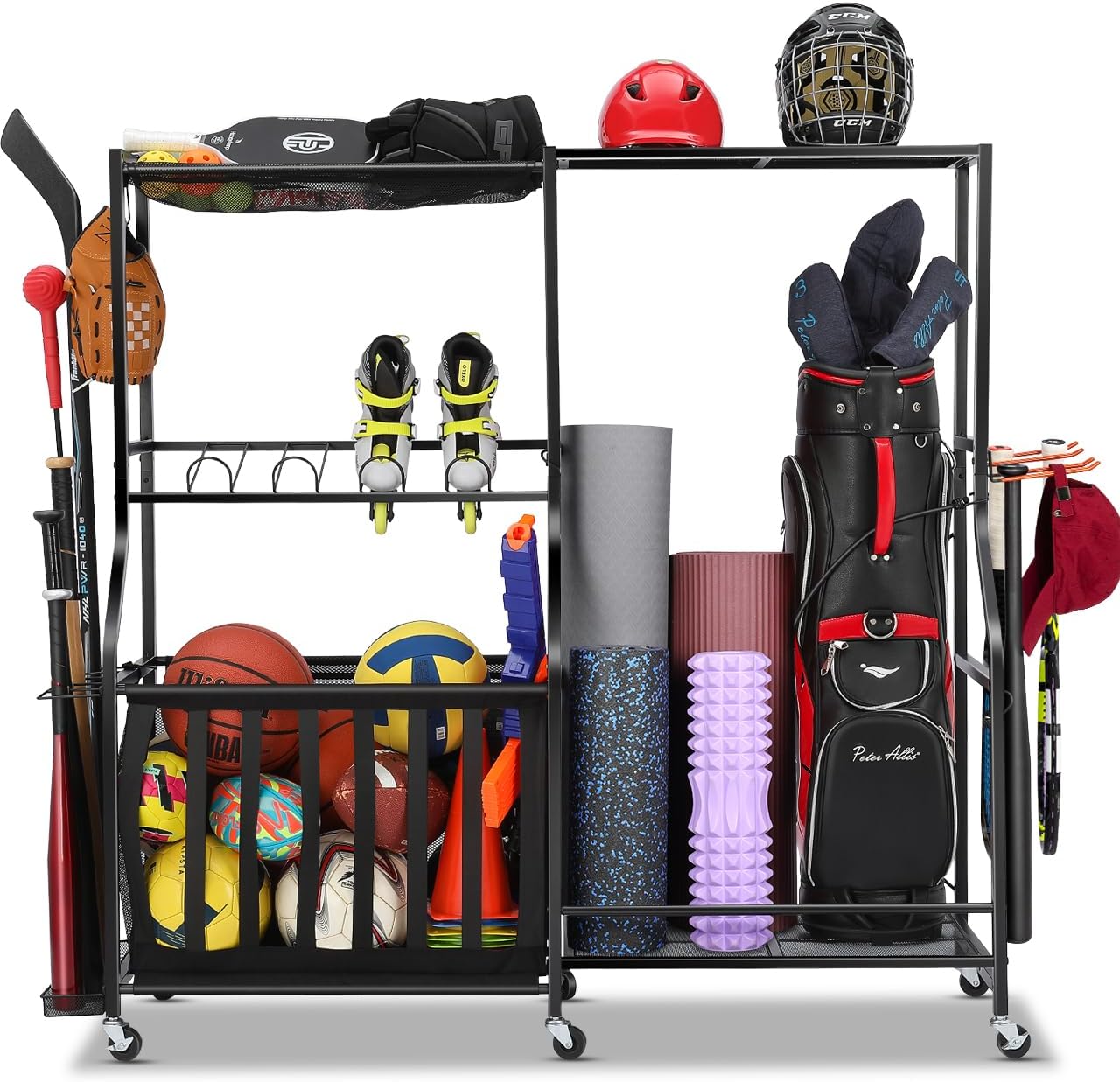 Garage Sports Equipment Organi - огляд і ціна Sports Equipment Bag With Wheels