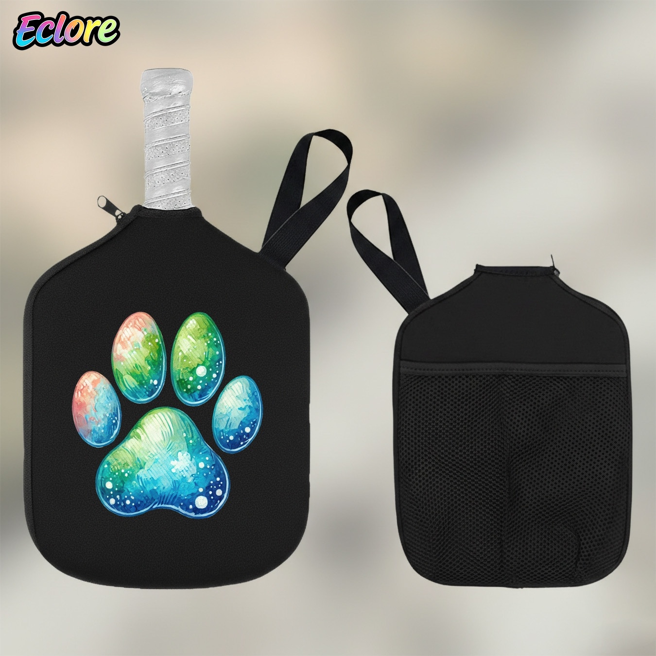Watercolor Gradient Cat Paw Pr - огляд і ціна Sports Equipment Bag